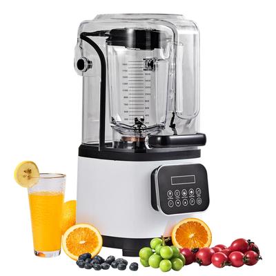Professional Blender, Commercial Countertop Blenders, 68 oz Glass Jar Blender Combo, Stainless Steel for Frozen Drinks