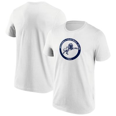 Millwall Mono Logo Grafik-T-Shirt – Weiß – Herren Image