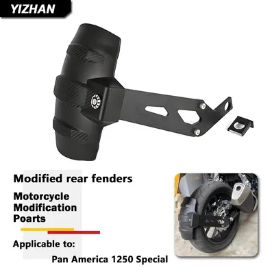 Motorcycle Rear Wheel Cover Fender Splash Guard For Harley Pan America 1250 S RA1250 RA1250S 2021-24