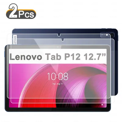 2 Pieces HD Scratch Proof Screen Protector Tempered Glass For Lenovo Tab P12 12.7-inch 2023 Tablet