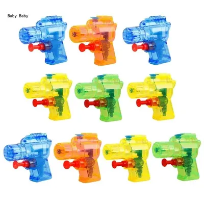 10pcs Child Water Manual Water Guns Outdoor Water Game Water Toy Q81A