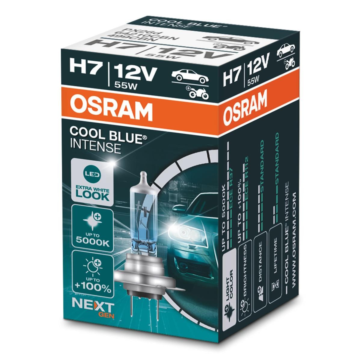 OSRAM Glühlampe, Fernscheinwerfer VW,MERCEDES-BENZ,OPEL 64210CBN Image