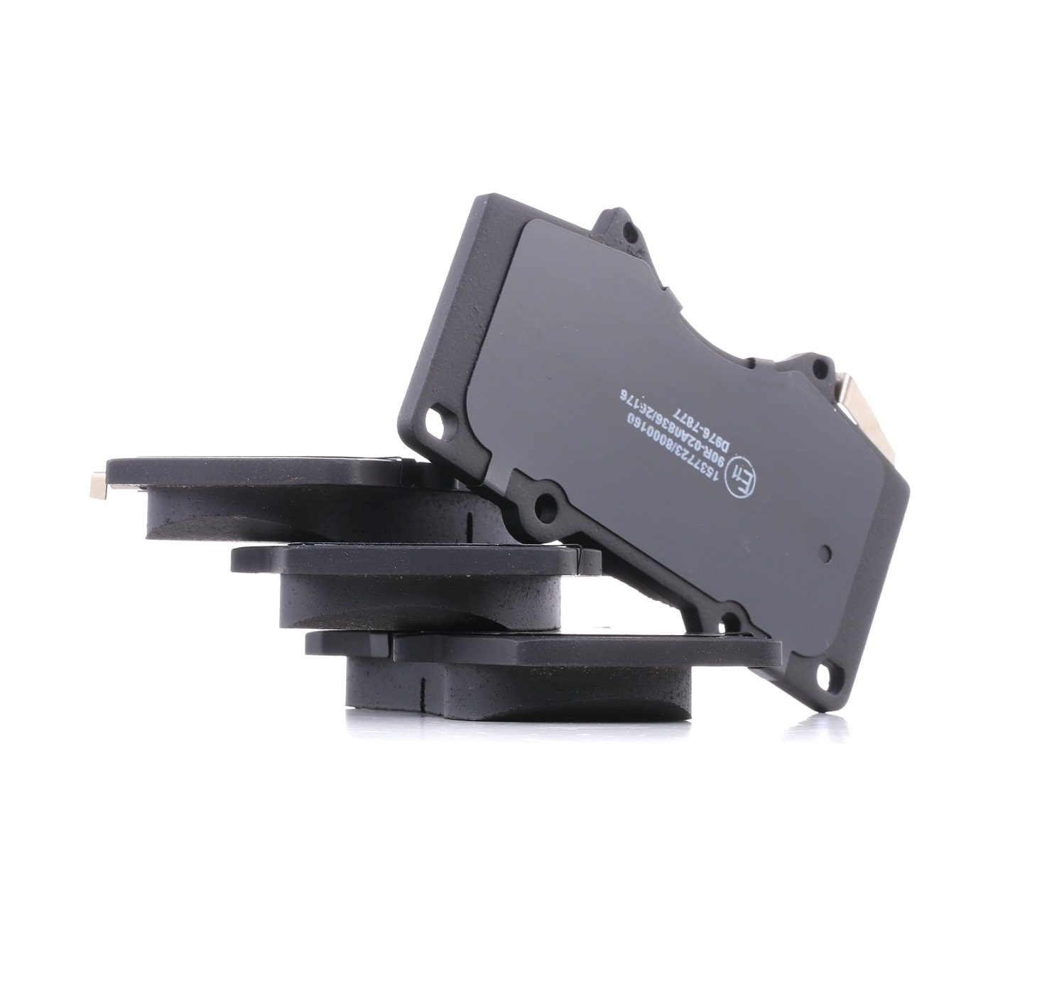 RIDEX Bremsbelagsatz TOYOTA,MITSUBISHI,LEXUS 402B0377 0446535250,0446535330,0446560270 0446560330,04465YZZDB,4605A472,044650K030,044650K360,0446535290 Image