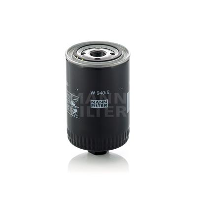 MANN-FILTER Ölfilter FORD,IVECO,LAMBORGHINI W 940/5 725859M91,552352603,20452002 Motorölfilter,Filter für Öl 0451140001,3116609R92,05500774,11700375 Image