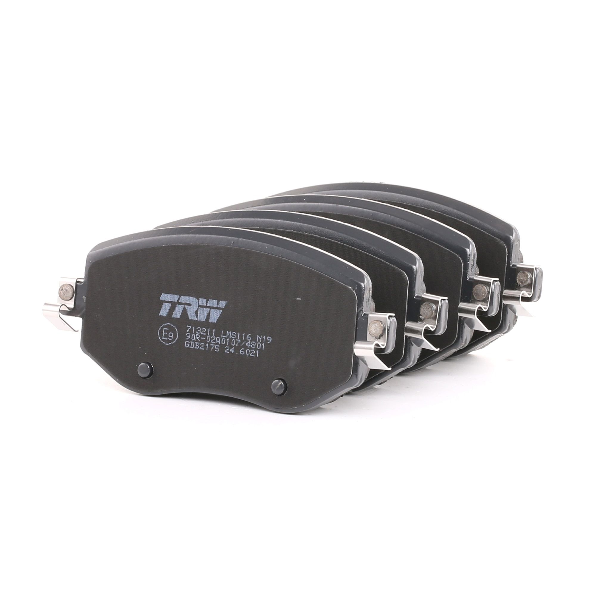 TRW Bremsbelagsatz RENAULT GDB2175 410603407R,410605929R Bremsbeläge,Bremsklötze,Bremssteine,Bremsbeläge & Bremsbelagsatz,Bremsklötze & Bremsbelagsatz Image