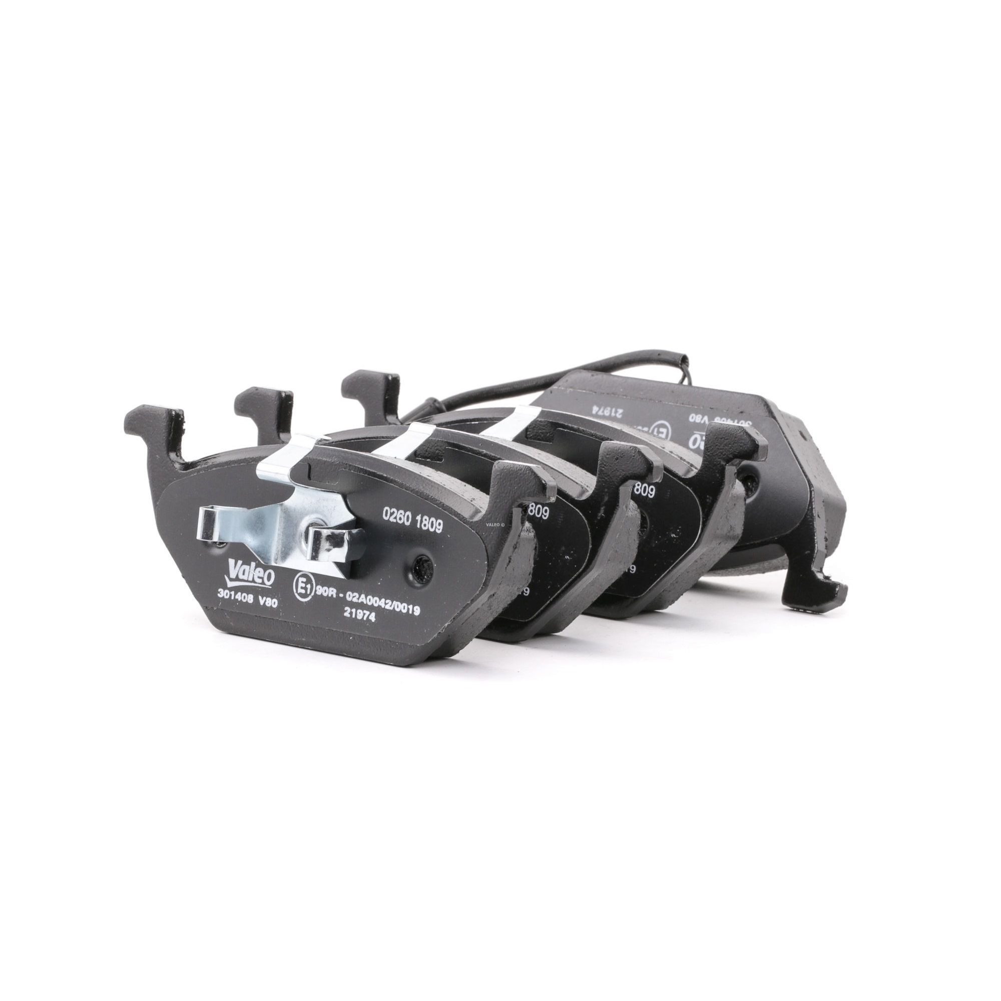 VALEO Bremsbelagsatz VW,AUDI,SKODA 301408 1J0698151E,1J0698151G,1K0698151K 1K0698151N,JZW698151,1K0698151D,1J0698151D,1K0698151A,1K0698151F,1JE698151A Image