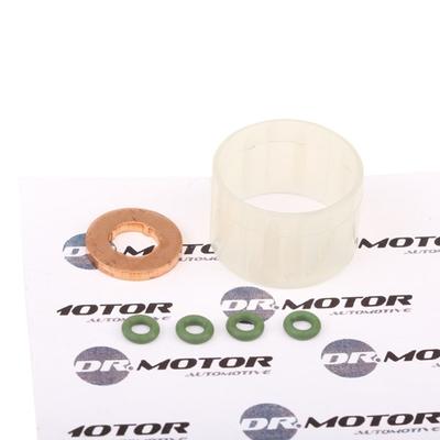 DR.MOTOR AUTOMOTIVE Dichtungssatz, Einspritzdüse PEUGEOT,CITROËN,DS DRM062 198195,1982G6 Image