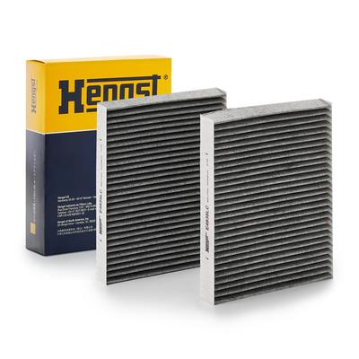 HENGST FILTER Innenraumfilter BMW,ALPINA E4938LC-2 7156310000,64115A29D99,64116996208 64119366401,64119361715,64119366402,64119366403,64115A13762 Image