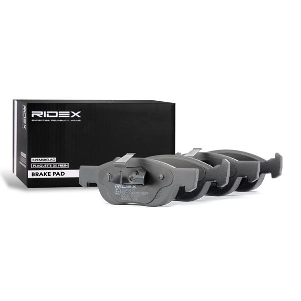 RIDEX Bremsbelagsatz FIAT,LANCIA 402B0479 9948623,77362149,77362269 9949555 Image