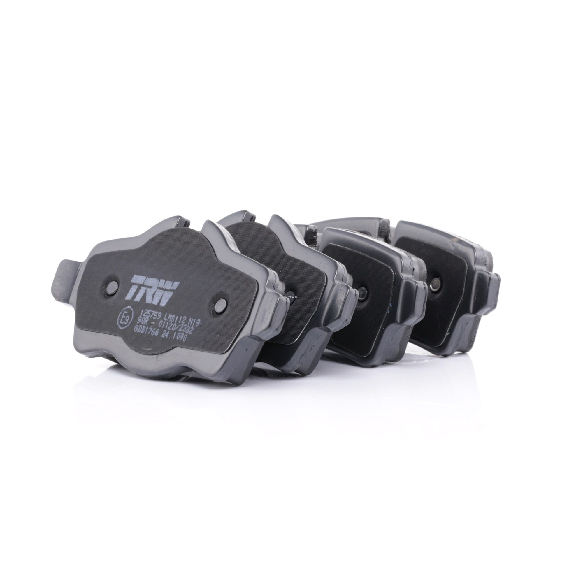 TRW Bremsbelagsatz MINI GDB1766 34216794059,34216778325,6778327 6794059,34216772894,34216778326,34216778327,6772894,6778325,6778326 Image