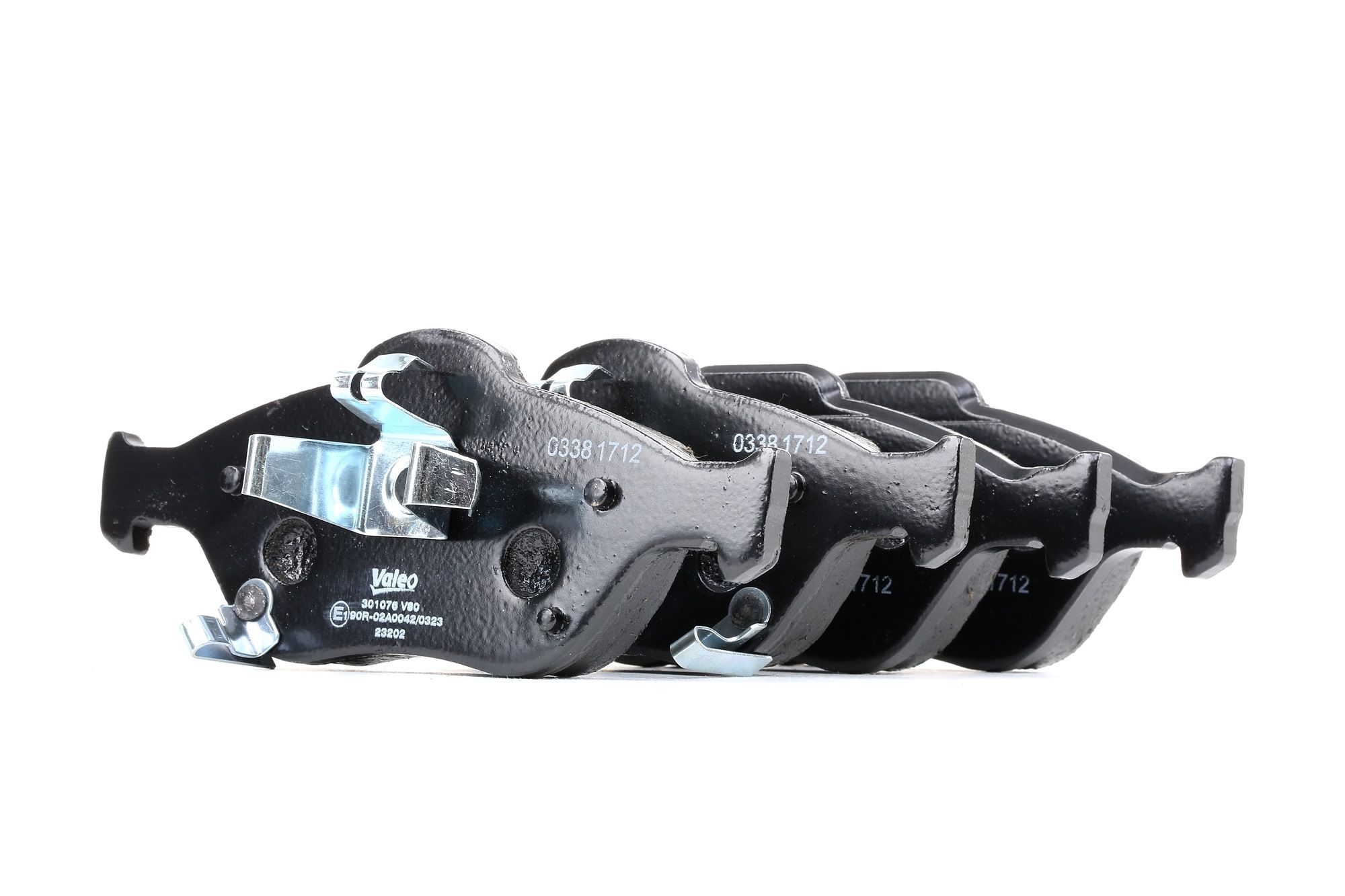 VALEO Bremsbelagsatz TOYOTA,DAIHATSU 301076 044650D050,044650D050000,044650D210 04465YZZDS,44650D120,44650D050,44650D050000,044650D120,44650D210 Image