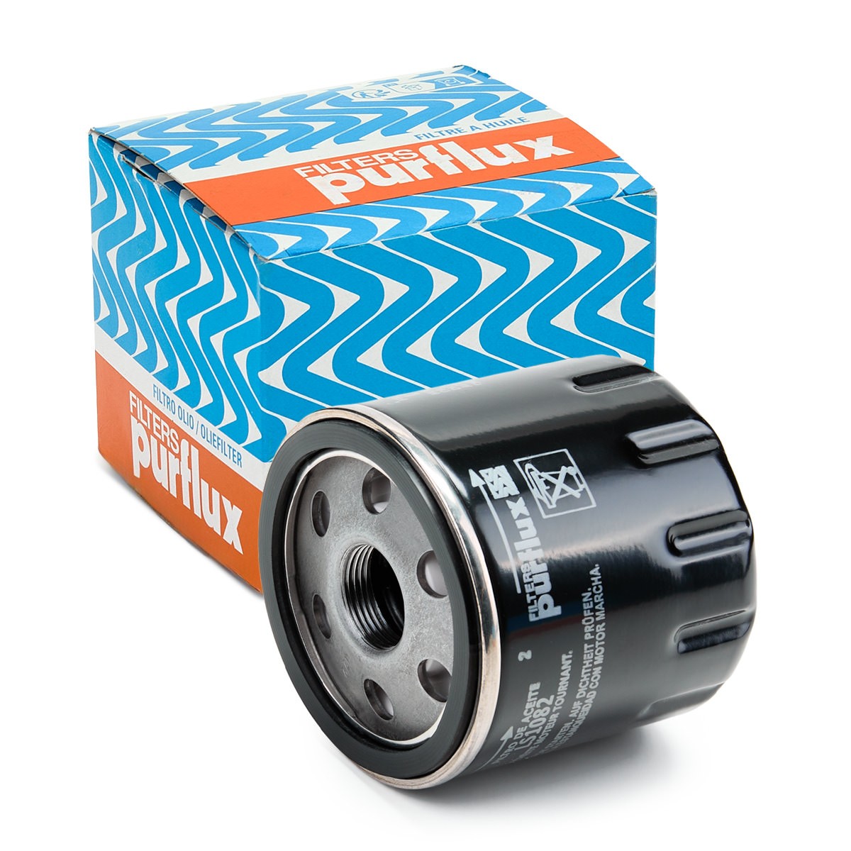 PURFLUX Ölfilter OPEL,CHEVROLET,FORD USA LS1082 12667194,12696048,55496756 Motorölfilter,Filter für Öl 55499629,95528296,650237,12683286,12706595 Image