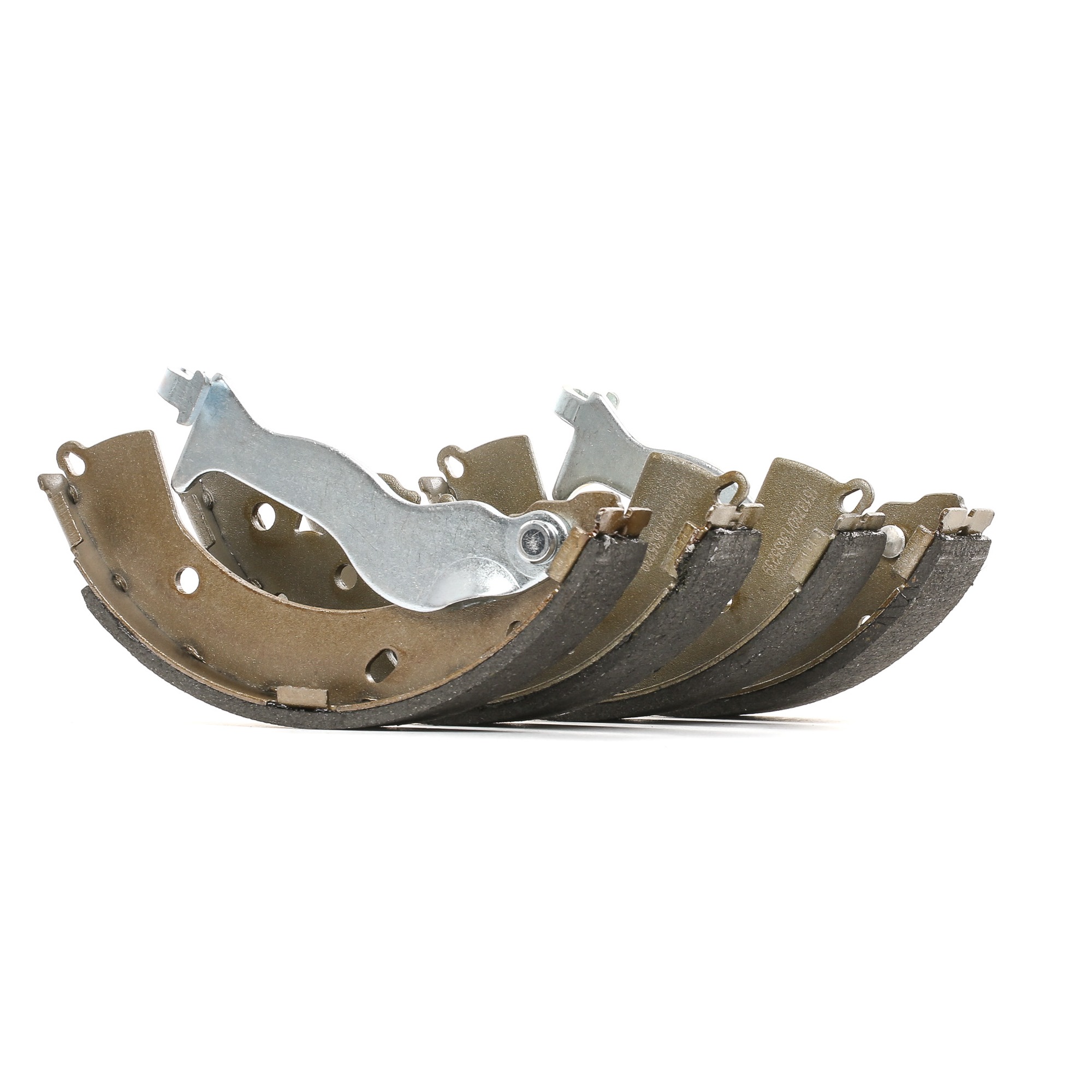 RIDEX Bremsbacken HYUNDAI,KIA 70B0318 583503XA00,58350H8A00,583051CA10 Trommelbremsbacken,Bremsbackensatz Image