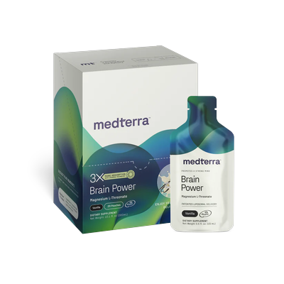 Brain Power Wellness Vanilla, 40 Count by Medterra