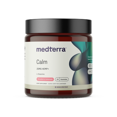 Calm Gummies Gummies, Strawberry Lemonade, 25mg, 20 Count by Medterra