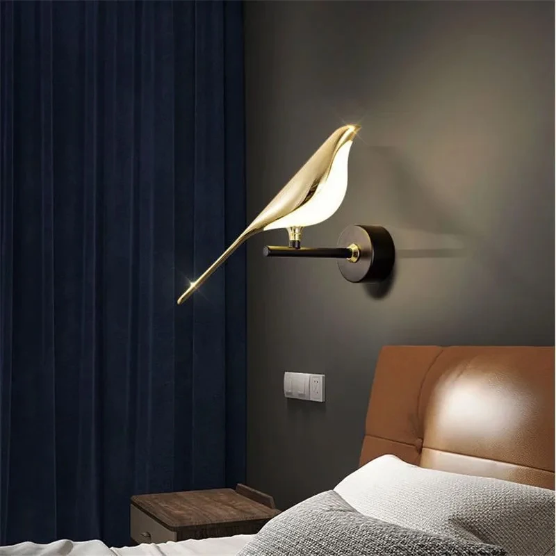 Schlafzimmer Nachttisch Wand leuchte Wohnzimmer Dekoration moderne LED Wand leuchte Lese beleuchtung Treppen leuchten kreative Kinderzimmer wandleuchte innen wandlampe zimmer deko wand paneele