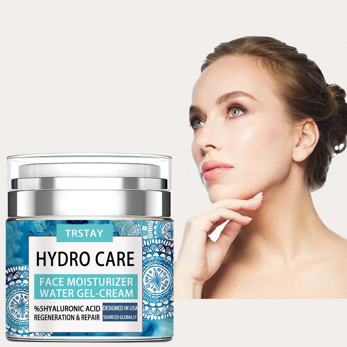 Hautpflege-Gesichts creme, ein feuchtigkeit spendendes Gesichts pflege produkt für den täglichen Gebrauch Image