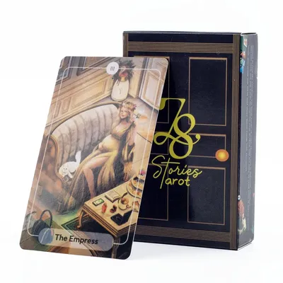 78 Stories Tarot-Brettspiel für Freizeitunterhaltung, Familienbijection, 79 Karten mit PDF-Anleitung Image