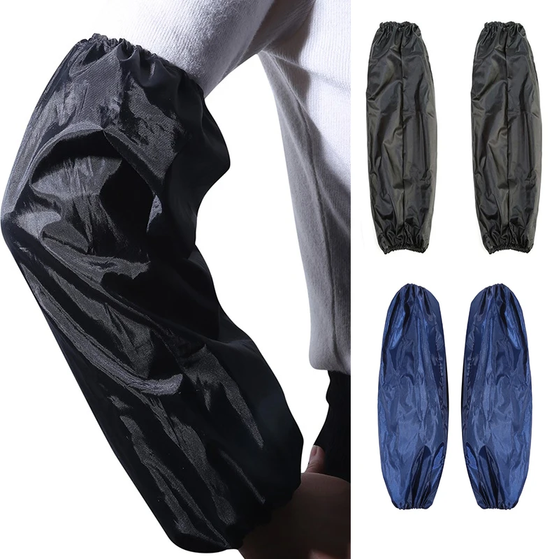 1 Paar dicke Oversleeve, wasserdicht, ölbeständig, für Zuhause, Küche, Reinigungszubehör, wasserdichte Ärmel, Armstulpen für Erwachsene, Einheitsgröße Image