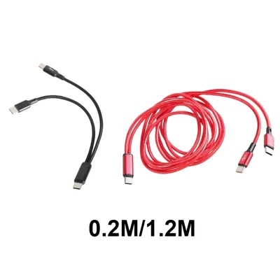 066A Schnellgeschwindigkeit USB C bis 2 C Splitterkabel zum verschiedener Typ -Cadgets Image