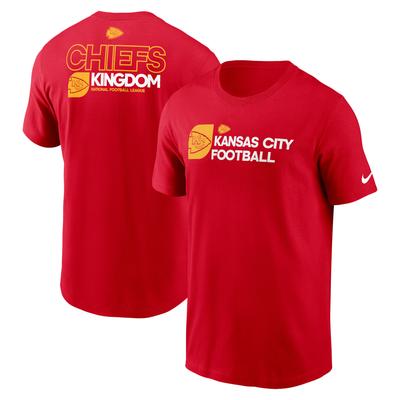 Kansas City Chiefs Nike Essential Baumwolle T-Shirt - Herren Image