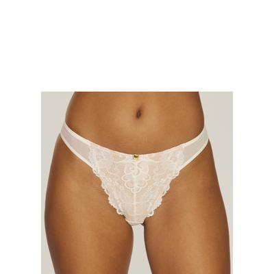 String JETTE, Damen, Gr. 32/34, beige (creme), Microtouch, Obermaterial: 83% Polyamid, 17% Elasthan, figurbetont, Unterh