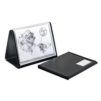 Office Depot Brand Showfile Easel Display Book, Horizontal Style, Black