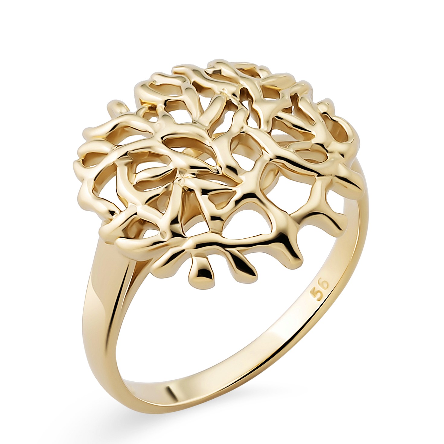 Orphelia Damen-Ring Sterling-Silber 925 – Gold ZR-7502/G