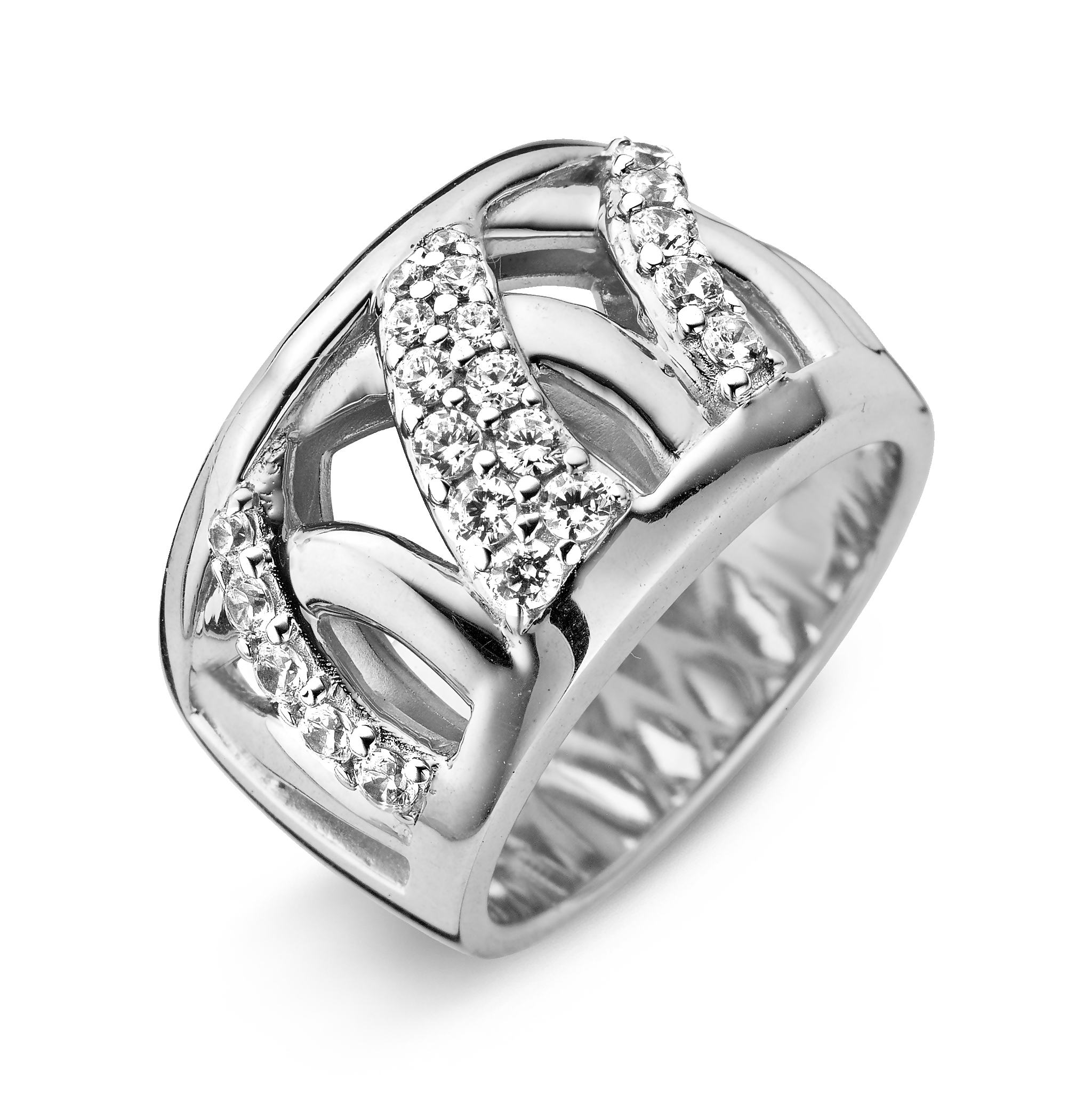 Orphelia Damen-Ring Sterling-Silber 925 – Silber ZR-3859 Image