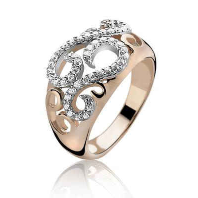 Orphelia Damen-Ring Sterling-Silber 925 – Silber ZR-3894 Image