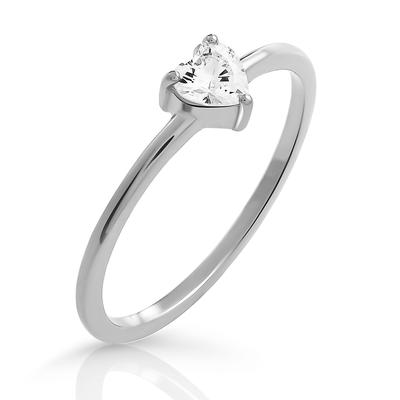 Orphelia „Love“ Damen-Ring aus 925er Sterlingsilber – Silber ZR-7531 Image