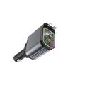Caricabatteria da auto retrattile 4 in 1 Starlight sul tetto dell'auto 100w porte USB tipo C caricabatteria da auto super veloce adattatore da auto per iPhone