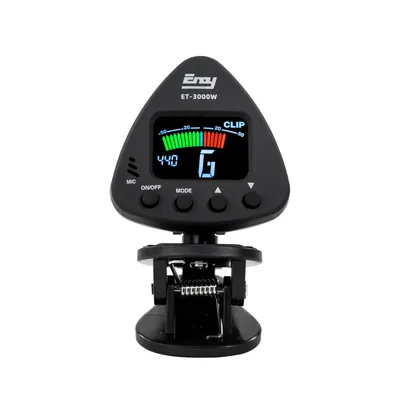 eno ET 3000W Wind Instruments Tuner Supports Mic & Clip-on Tuning Modes for Saxophone Clarinet