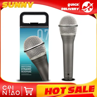 SAMSON Q7 Professional Dynamic Microphone Vocal & Instrument Pick Up For Professional Live And