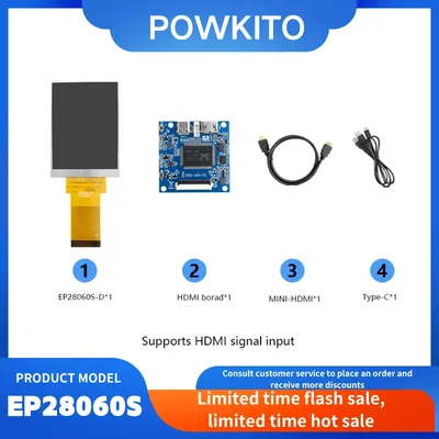 Mini split screen 2.8-inch HDMI display solution, supporting full view RGB IPS interface 480 * 640