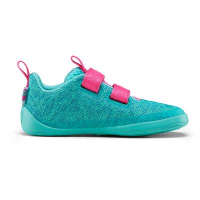 Affenzahn - Kid's Barfußschuh Knit Happy - Barfußschuhe 31 | EU 31 owl / turquois Image