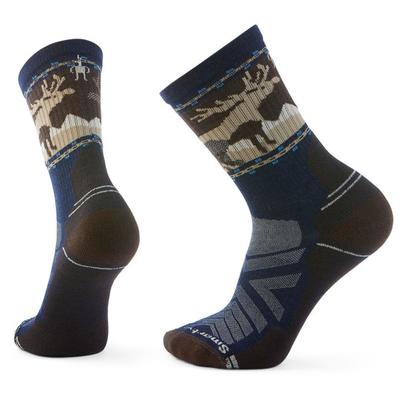 Smartwool - Hike Light Cushion Mountain Moose Crew Socks - Wandersocken Unisex XL | EU 46-49 schwarz Image