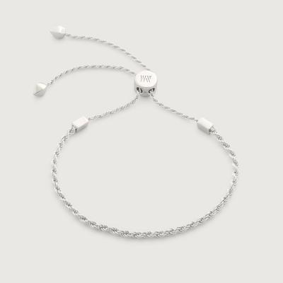 Sterling Silver Corda Chain Friendship Bracelet