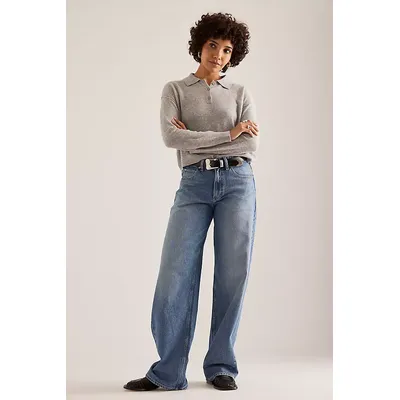 Lee Rider Loose Straight-Leg Jeans