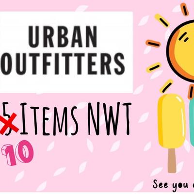 Urban Outfitters Other | Urban Outfitters Mystery Box Of 10 Items Nwt | Color: Blue/White | Size: Xs-Xl