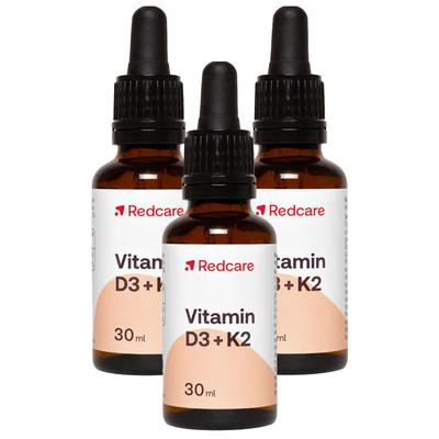 Redcare Vitamin D3 + K2 3er-Set 3x30 ml Tropfen zum Einnehmen Image