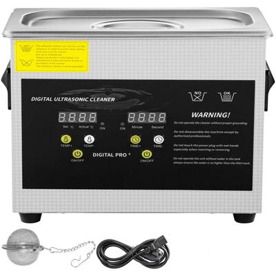 Mophorn - verbesserter Ultraschallreiniger, professioneller digitaler 3-Liter-Laborreiniger mit