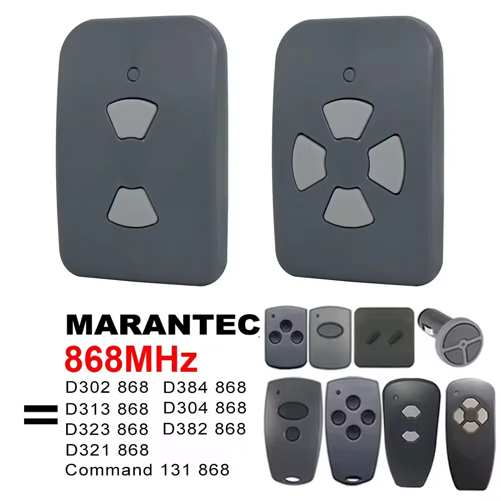 MARANTEC Fernbedienung 868MHz Klon Marantec Digital 302 304 382 384 313 321 312 Befehl 131 868 MHz Garagentor-Toröffner Image