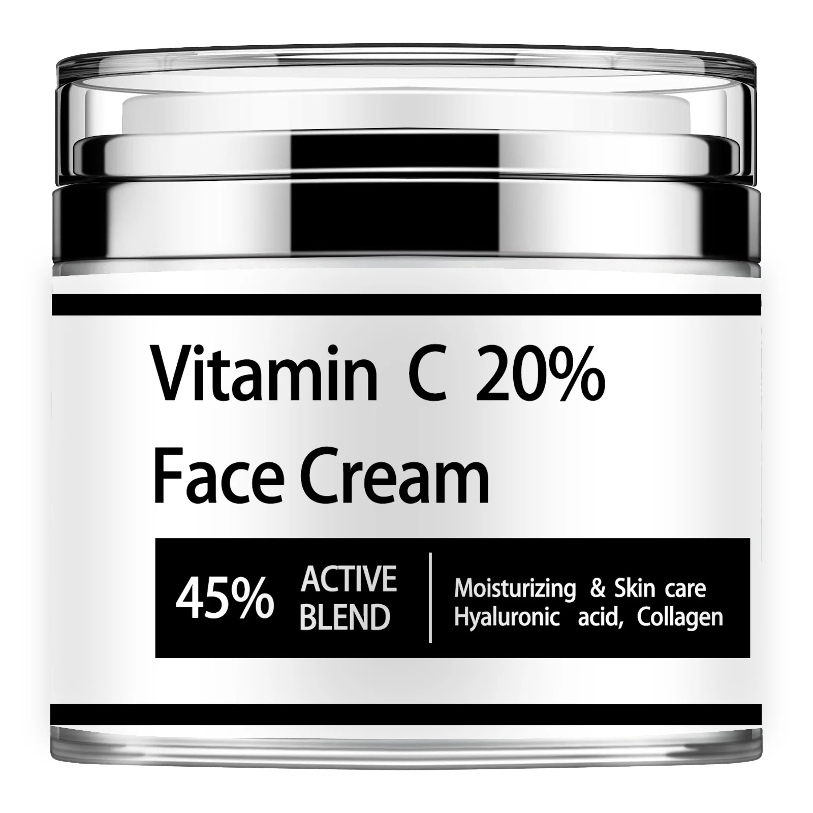 Radha Beauty Glow Boost ing Vitamin C Feuchtigkeit creme, 1,7 floz. für Gesicht, Hals, Image