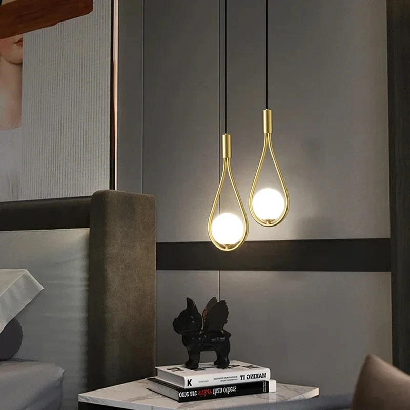 Kupfer Schwarz Pendelleuchte G9 7W Kleine Pendelleuchte Für Zuhause Wohnzimmer Esszimmer Schlafzimmer Küche Milchglas Lampenschirm Kronleuchter