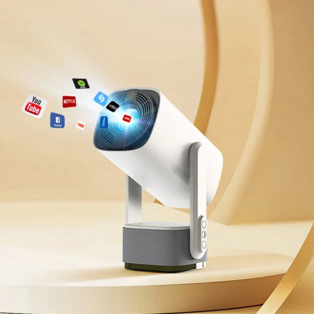 K2/K2N projecteur extérieur intelligent 230 ANSI Android 11 double Wifi6 BT5.0 4K 1080P 1280*720P HD Home cinéma projecteur extérieur batterie