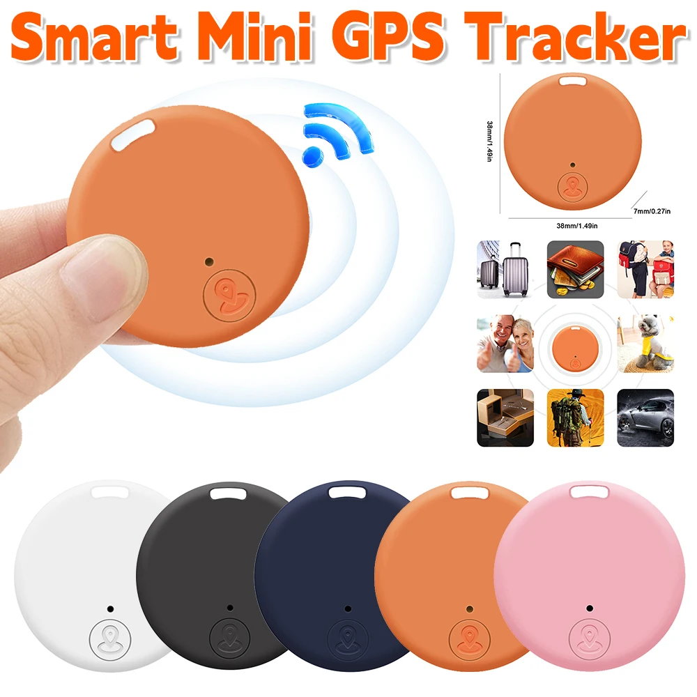 Mini traceur GPS sans fil Bluetooth localisateur GPS dispositif Anti-perte animal de compagnie enfants sac portefeuille suivi Portable GPS Finder pour téléphone Portable