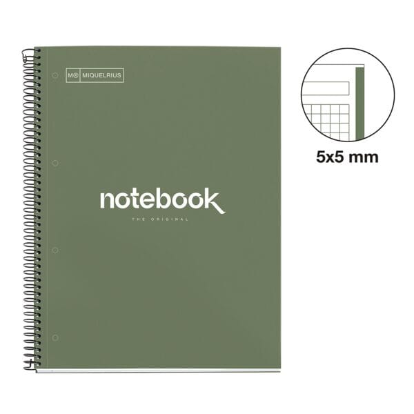 Miquelrius Collegeblock »Emotions 1« A4 kariert grün Image