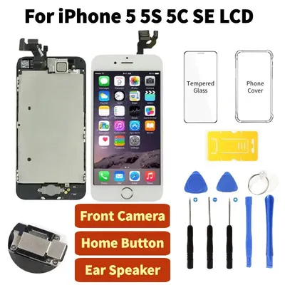 LCD Screen for iPhone 5 5S 5C SE 2016 Display Full Set Assembly Complete Touch Digitizer Screen