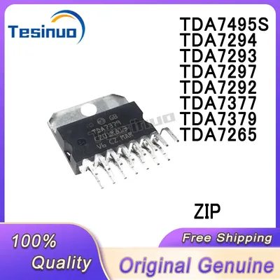 5/PCS New Original TDA7379 TDA7292 TDA7293 TDA7294 TDA7297 TDA7377 TDA7265 TDA7495S ZIP Audio power